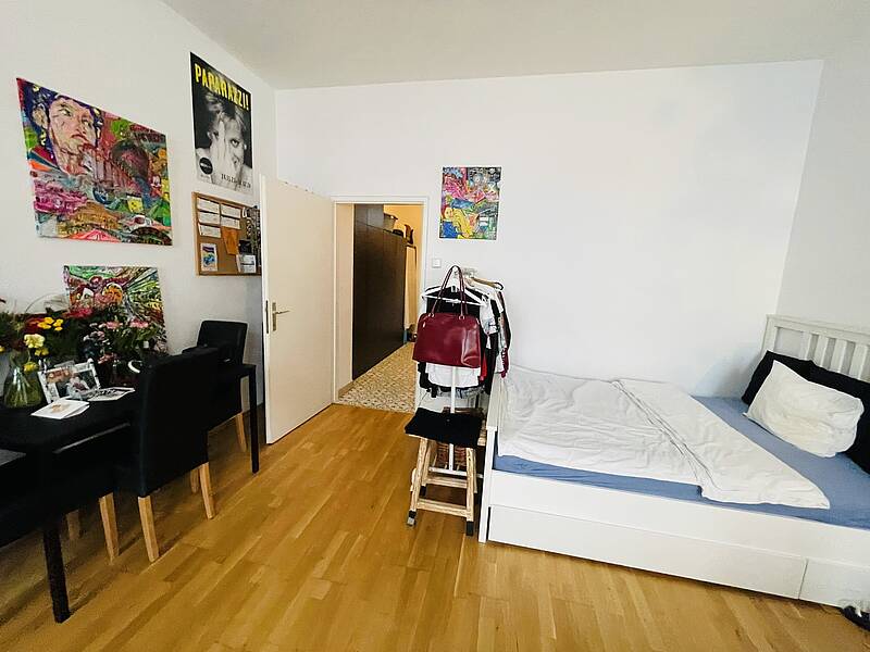 freundlich ruhig gelegene 1-Zimmer-Wohnung