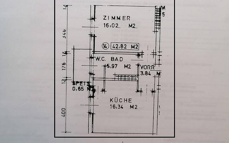 2-Zimmer Altbauwohnung nähe Jakominiplatz / Uni / Grazer Messe